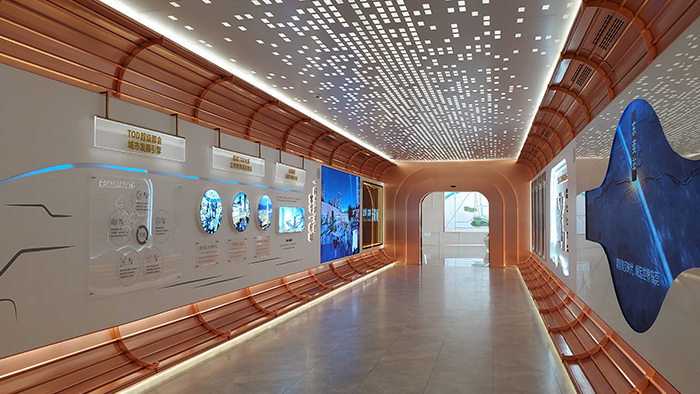 江西理工大学应用科学学院校史馆展柜