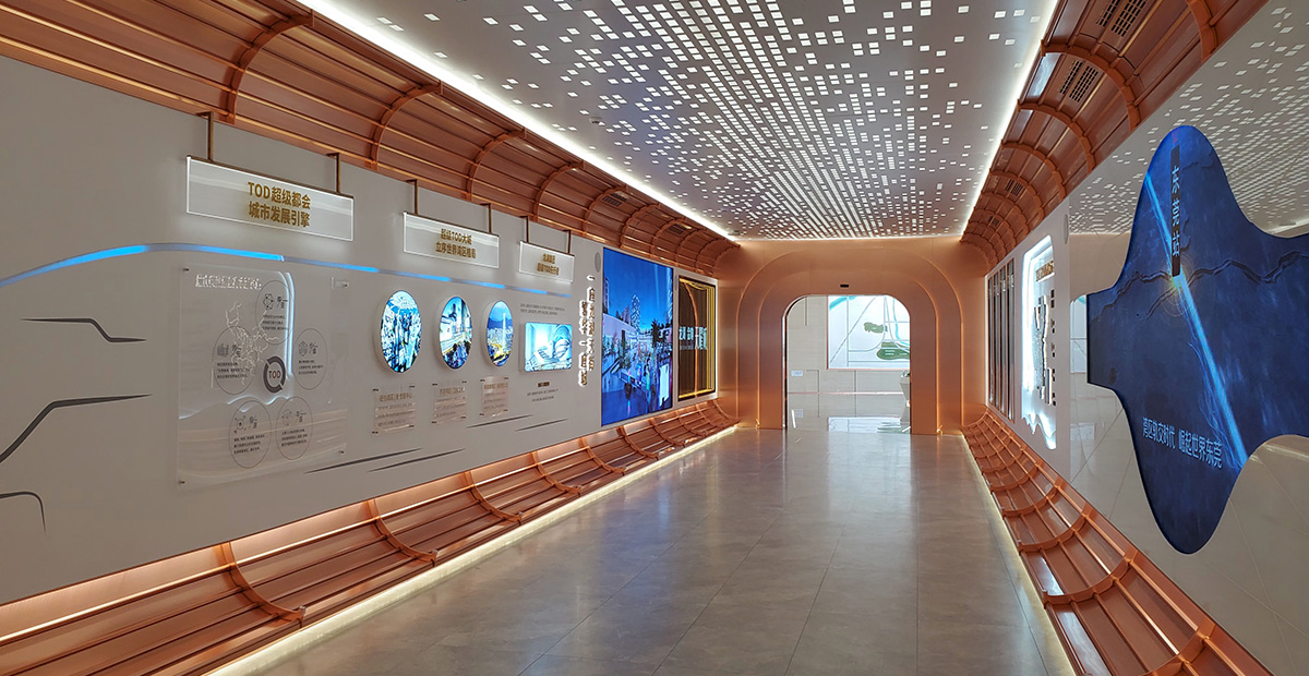 江西理工大学应用科学学院校史馆展柜